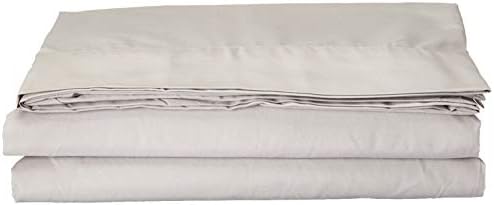 Oversized King Size Flat Sheet Only 132x110 Microfiber Flat Bed Sheet Grey - Image 4