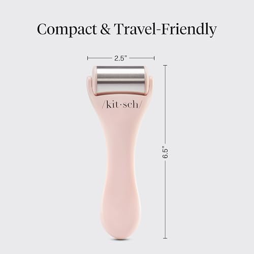 Kitsch Ice Roller for Face – Cooling Face Rollers for Women & Men - Pink - Image 5