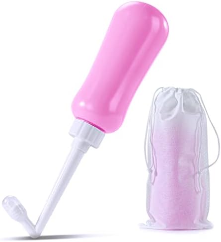 Portable Bidet Travel Large Capacity 15.8oz Personal Toilet Handheld Pink - Image 7