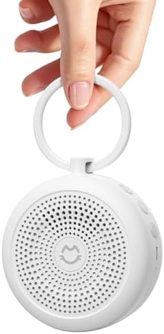 Portable White Noise Machine for Sleeping, 29 Soothing Non-looping Sounds for Adults & Kids, 50h Babies Sleeping Sounds Machine, Timer, Memory Function, Traveling, for Relax-2026 Updated Version by TCNOLL