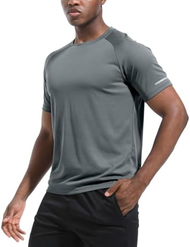 Boyzn 1, 3, 5 or 7 Pack Men's Workout Running Shirts, Dry Fit Moisture Wicking T-Shirt, Gym Athletic Short Sleeve Tee Shirts - Image 2