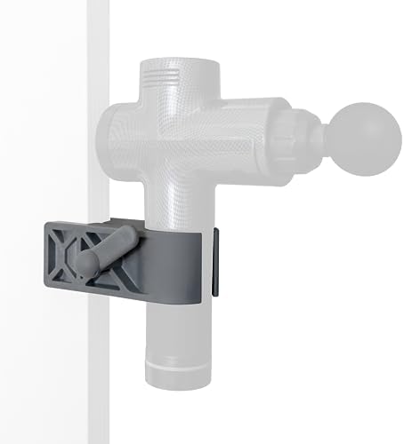 Zadro Hands Free Massage Gun Deep Tissue Door Mount Back Massager Handheld Clamp Tool Strong Grip Protects Door Easy Use by Zadro