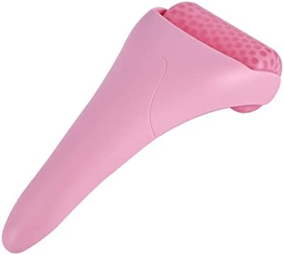3 in 1 Ficial Face Ice Jade Roller and Gua Sha Tool, Natural Real Jade Anti-Wrinkle Face Eye Neck Massager Tool, Reduce Wrinkles, Puffiness, Migraine, Redness, Pain and Injury，Pink - Image 2