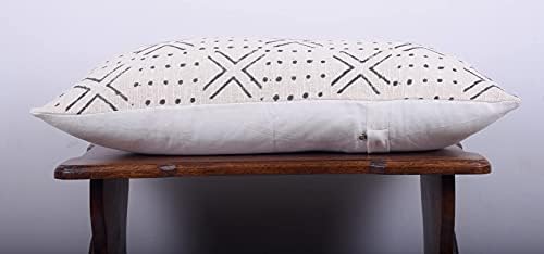 Trade Star Decorative Pillow Cover 100% Cotton Lumbar Cushion Cover Handmade Pillow Case Modern Throw Case Room Decor Authentic Boho Large Bedding (Ivory NOVA 12X24 INCHES) - Image 5