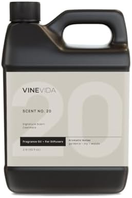VINEVIDA [32 Fl Oz] Cashmere Fragrance Oil for Cold Air Diffusers, Essential Oils for Diffuser Oil Refill & Air Freshener Room Spray by VINEVIDA