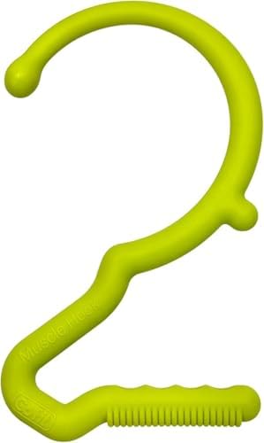 GoFit Muscle Self Massage Hook – Ergonomic Massage Wand for Targeted Muscle Relief, Deep Tissue Trigger Point Therapy, and Myofascial Release by GoFit