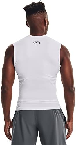 Under Armour Men's HeatGear Compression Sleeveless T-Shirt - Image 2