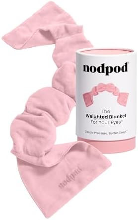 nodpod Patented Gentle Pressure Sleep Mask, Weighted Eye Mask by nodpod