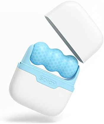 Ice Roller Double Ended, Ice Roller for Face & Eye Puffiness Relief, Ice Face Roller Massager for Migraine Pain, 2 in 1 Facial Ice Roller Skin Care Tool for Whole Body Minor Injury Cold Compress - Image 2
