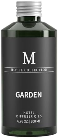 Hotel Scents Garden 6.76 Fl Oz (200 ml), Home Luxury Aroma,Hotel Fragrance Diffuser Oil,Hotel Diffuser Oil for Aromatherapy, Bigger Bottle, Bolder Aroma, Longer Lasting by MISIJIEssentialOilsOverall