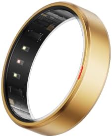 POBOVi Gen 2 Titanium Smart Ring for Women & Men, Sleep & Heart Rate Tracker, No Subscription, Size Before You Buy (Gold, 12) by POBOViRing