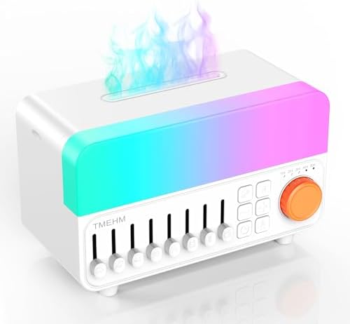 TMEHM 4-in-1 Sleep Sound Machine with White Noise & 8 Nature Sounds by TMEHM