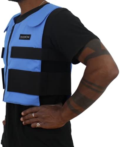 Glacier Tek Cool Vest Personal Cooling, 59 Degrees for 2.5 hours 8 Cool Packs, Recharge in 30 Minutes - Image 2