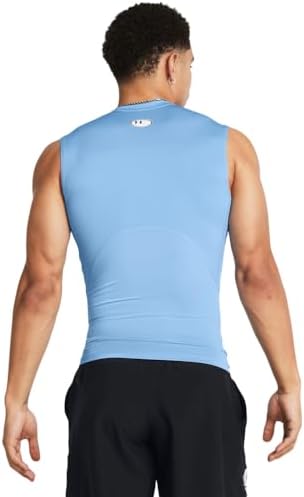 Under Armour Men's HeatGear Compression Sleeveless T-Shirt - Image 2