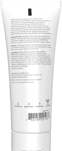 NOW Solutions, MSM Healthy Skin Liposome Lotion, Rejuvenating, 8 fl. oz - Image 2