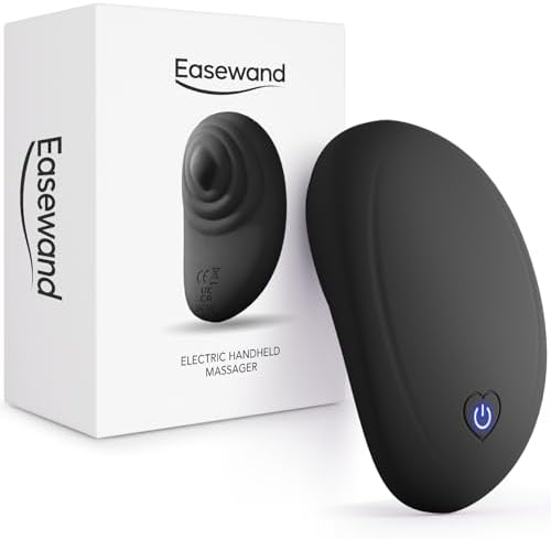 Mini Handheld Electric Massage Ball, Multifunctional Waterproof Rechargeable Body Relaxation Massage Tool, Black by Unknown