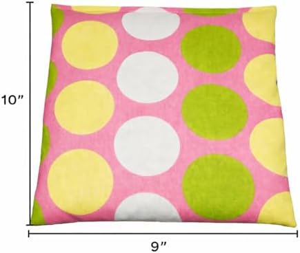 Heating Pad Corn Filled. Natural Heat Therapy for Lower Back, Neck, Shoulders, Cramps. Pain and Stress Relief Heated Wrap. (Flowers) - Image 2