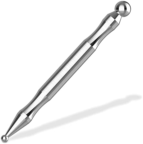 Acupuncture Pen, Facial Reflexology Tools Stainless Steel, Trigger Point Massager Tool, Deep Tissue Massage Tool by DisposableOralSwabs