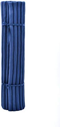 Leewadee - Foldable Floor Mattress - Japanese Roll Up Futon -Trifold Tatami Mat- Guest Floor Bed - Camping Mattress - Thai Massage Mat, Kapok Filled, 75 x 57 inches, Blue - Image 4