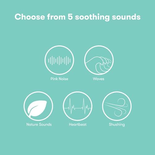 Frida Baby 2-in-1 Portable Sound Machine for Baby + Nightlight, White Noise - Image 3