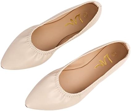 Women's Ballet Flat Slip On Flats - Classic Casual Dress Shoes, Foldable Portable Travel Ballet Walking Shoes - Image 7