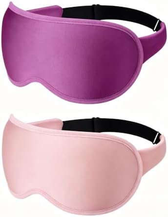 Sleep Eye Mask Blackout Lightweight by FACEMOON