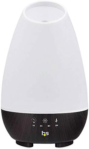 HealthSmart Essential Oil Diffuser, 500ML, Large Room Coverage | Adjustable Timer | Multiple Mist Modes | 7 LED Colors | Pack of 2 - Image 2
