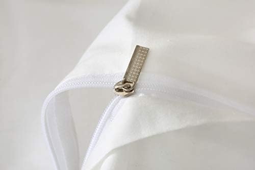 F.Y.Dreams Weighted Blanket Duvet Cover 60x80 inches with 8 Ties,Zipper on Long Side/100% Cotton, Off-White/Just Duvet Cover - Image 4