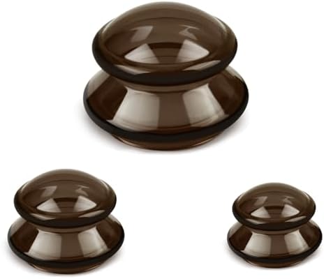 Silicone Cupping Therapy Sets (Set of 3), Cupping Kit for Massage Therapy by Unknown