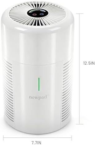 Air Purifiers for Home Bedroom with Desk Lamp Covers up to 1075 ft - Image 2