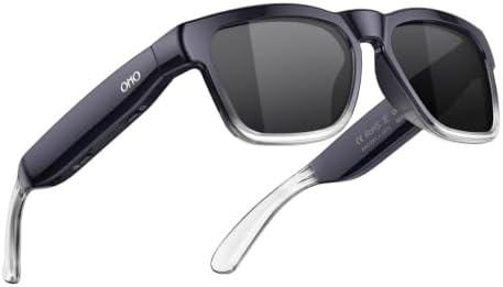 OHO AI Smart Glasses, UV400 Z87+ Audio Open Ear Bluetooth Sunglasses by OhOsunshine