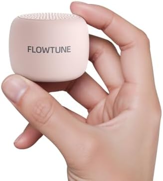 FLOWTUNE Sound Machine White Noise Machine for Baby Adults, 18 Non-looping Sounds, Timer, Memory Function, Portable Sleep Sound Therapy Gift (Sakura Pink) by FLOWTUNESoundWorld