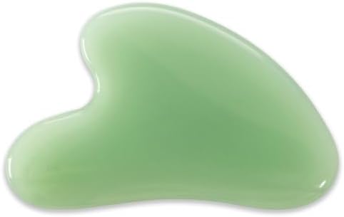 Gua Sha Jade Stone Gua Sha Massage Tool, Guasha Tool for Face and Body Skin Massage. Tools for SPA Acupuncture, Pink Stone for Body Face Neck and Eye, Skin Care Gift for Woman by YAMHOHO