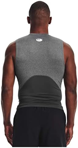 Under Armour Men's HeatGear Compression Sleeveless T-Shirt - Image 2