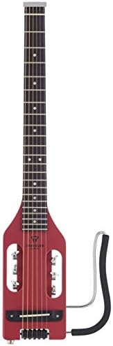 Traveler Guitar Ultra-Light Acoustic Acoustic-Electric Guitar, Vintage Red - Image 4