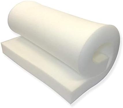Mybecca 5H x 24W x 72L Regular Density Soft Firm Upholstery Foam Sheet for Seat Replacement, Cross-Sectional Cushion Pad, Foam Padding, Boat Seat, Benches & Auto Car Seats - Image 3