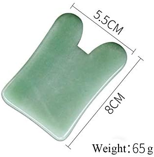 Gua Sha Facials Tools for Nose Massage Tools Board Natural Jade Stone for SPA Acupuncture Therapy Trigger Point Treatment - Image 6