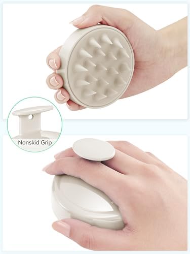 HEETA Scalp Massager Hair Growth Scrubber for Dandruff Removal Hair Care - Image 2