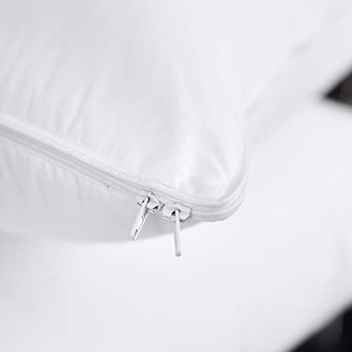 Three Geese Adjustable Layer Goose Feather Pillow,Assemblable Bed Pillow,100% Soft Cotton Cover,Good for Side and Back Stomach Sleeper,King Size,Packaging Include 1 Pillow. - Image 6