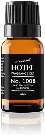 AirScent Hotel Diffuser Oil No. 1008 - White Tea, Aloe Sandalwood - 10 mL by Airscent