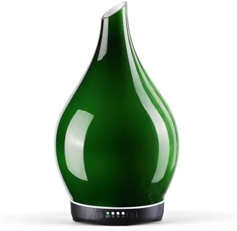 Porseme Essential Oil Diffuser 280ml Handmade Glass Diffuser 7H Runtime by Porseme