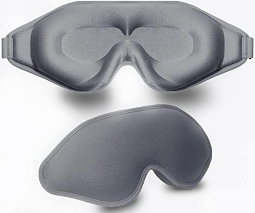 FengXinZi Sleep Mask for Side Sleeper, Blackout Eye Mask for Women Men by FengXinZi