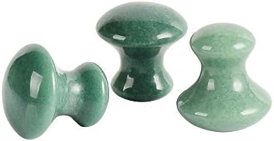 Jade Gua Sha Massage Tools Facial Tool Natural Green Gua Sha Anti Aging Facial Skin SPA for Rejuvenate Skin Anti-wrinkle Anti Aging - Image 7
