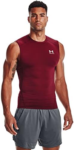 Under Armour Men's HeatGear Compression Sleeveless T-Shirt by UnderArmour