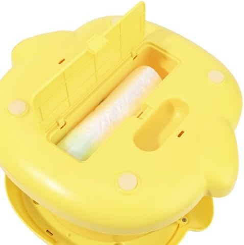 Bebamour Portable Potty Seat for Kids Travel - Foldable Training Toilet Chair for Toddler Girls with Storage Bags for Outdoor and Indoor Easy to Clean (Yellow) - Image 6