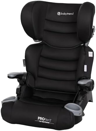 Baby Trend Protect 2-in-1 Folding Belt-Positioning Booster Seat, Midnight Black by BabyTrend%C2%AE