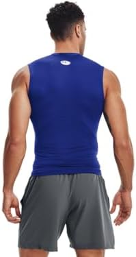 Under Armour Men's HeatGear Compression Sleeveless T-Shirt - Image 2
