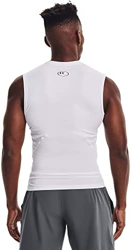Under Armour Men's HeatGear Compression Sleeveless T-Shirt - Image 2