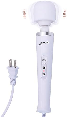 YEVIOR Wired Powerful Handheld Massager with Strong Vibration for Women by YEVIOR