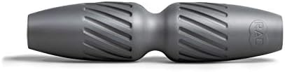 RAD Helix – Compact High-Density Exercise Foam Roller – Deep Tissue Myofascial Release for Back, Quads, Hamstrings & More – Muscle Recovery Tool for Stretching & Mobility by RAD